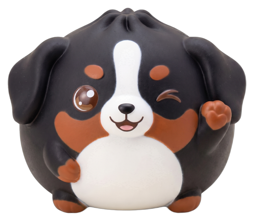 Waving mascot