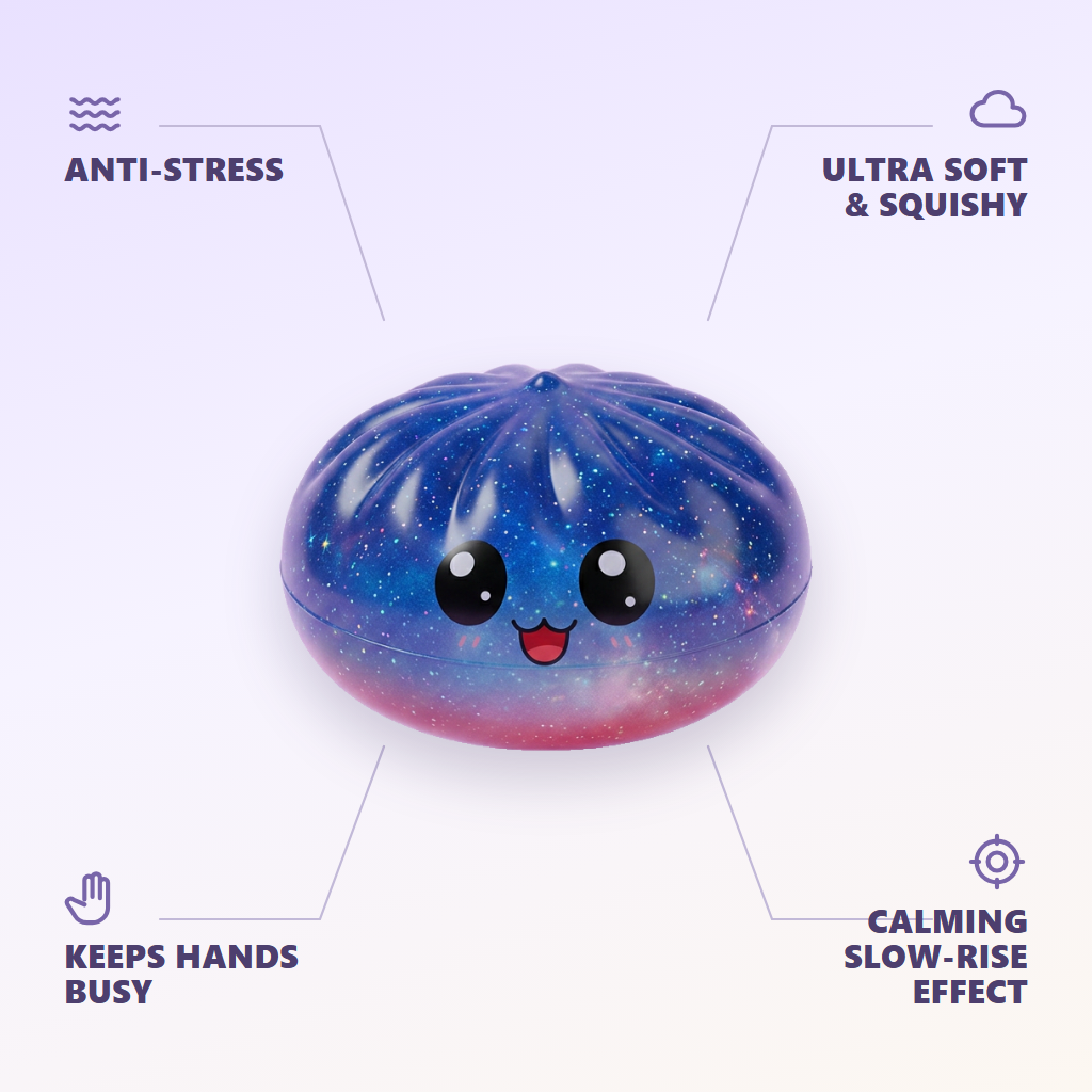 Charming Mystery Dumpling Squishy — its benefits