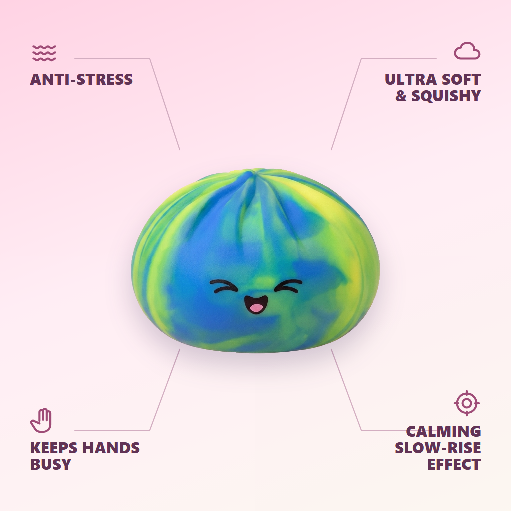 Rainbow Dumpling Squishy — its benefits