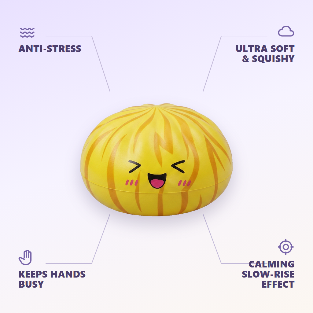 Fluffy Mystery Dumpling Squishy Bun — its benefits