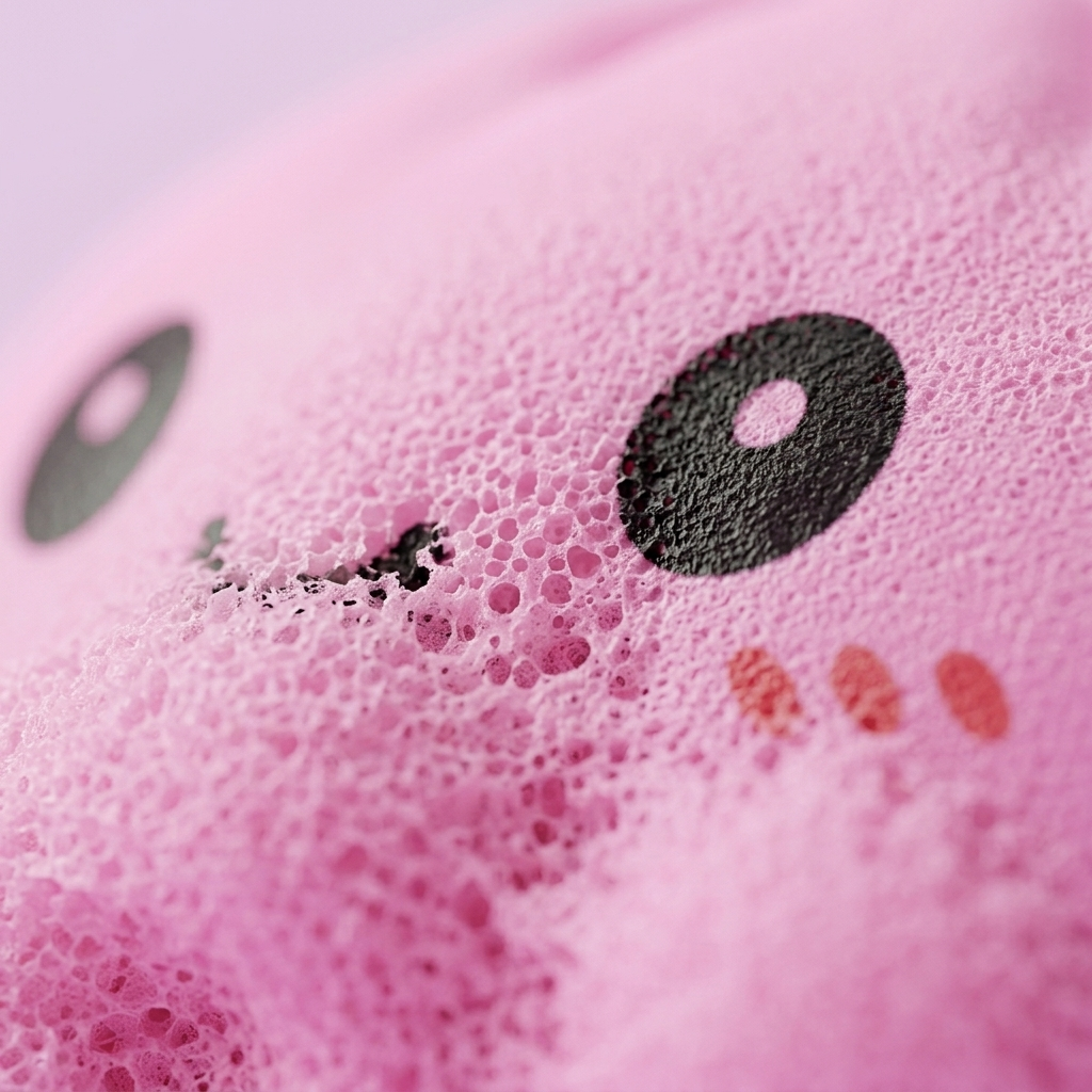 Squishy Dumpling Mystery Box — close-up of the texture