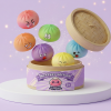 Dumpling Squishy Mystery Bun Surprise being squeezed, soft slow-rise foam