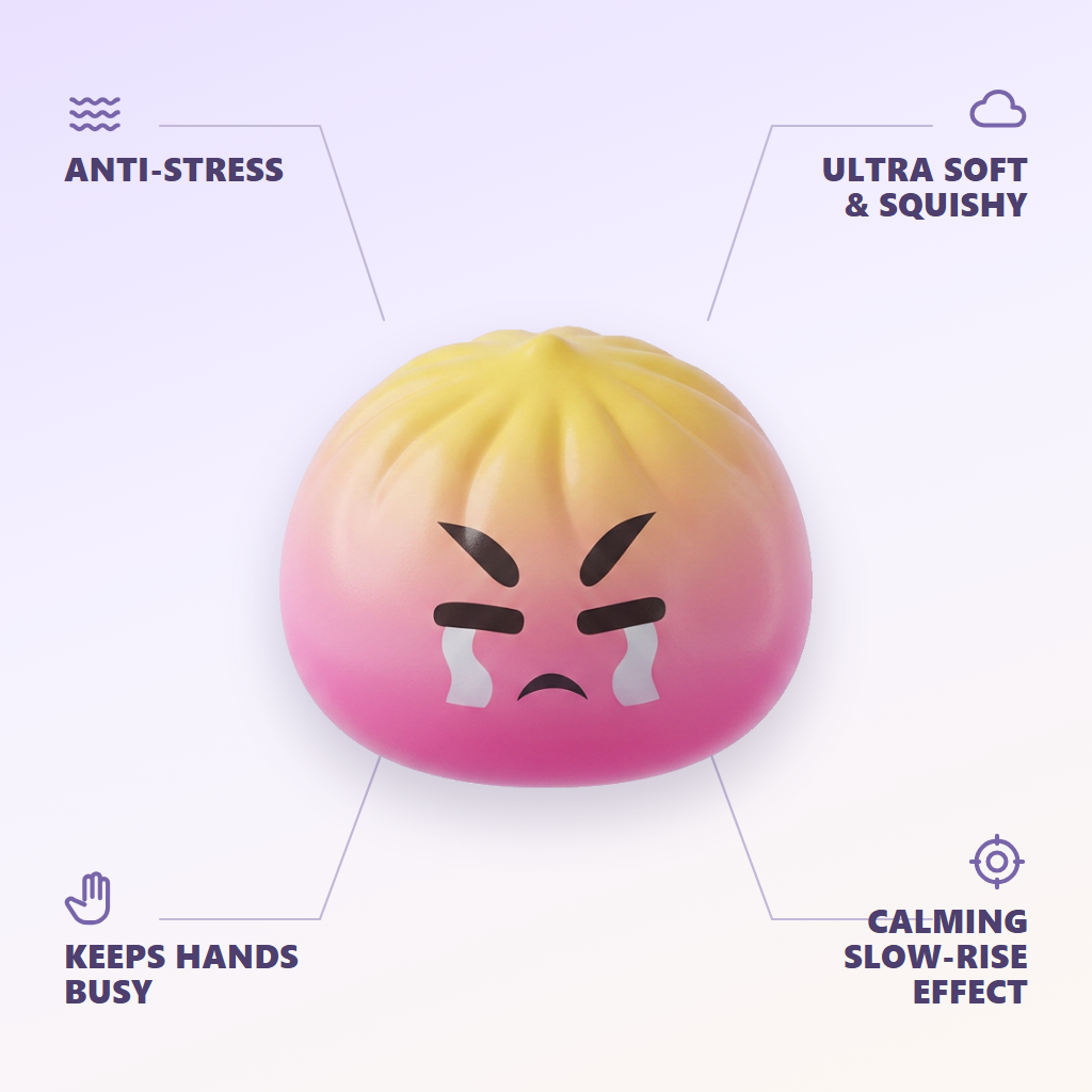 Dumpling Squishy Mystery Bun Surprise — its benefits