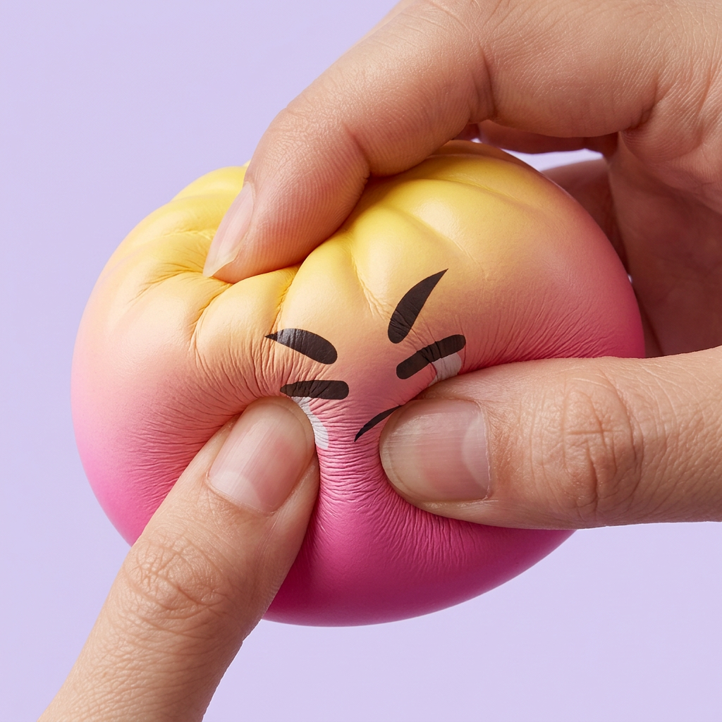 Dumpling Squishy Mystery Bun Surprise — slow-rise effect, the foam springs back slowly