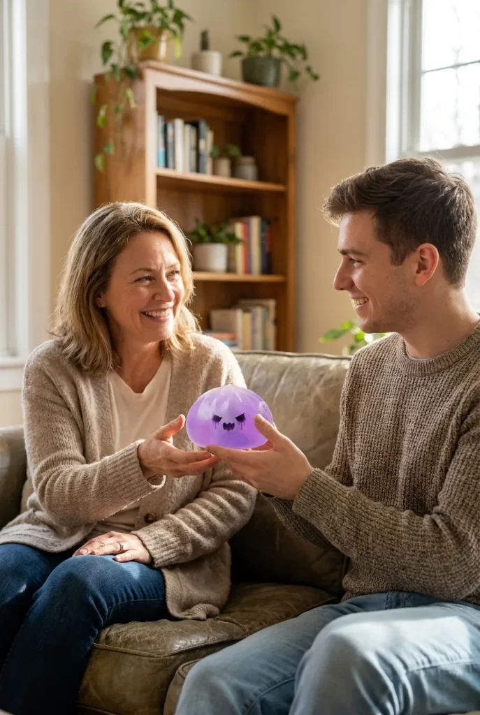 Boo Ghost Dumpling Squishy as a gift idea