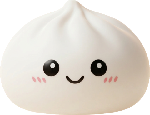 Giant Dumpling Squishy Toy XXL being squeezed, soft slow-rise foam
