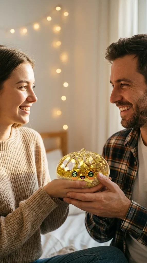 Gold Dumpling Squishy – Rare Edition as a gift idea