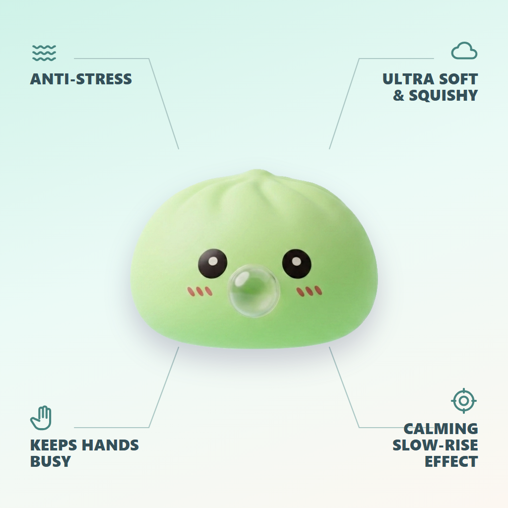Fresh Green Dumpling Squishy — its benefits