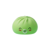 Matcha Green Rare Blow Dumpling Squishy being squeezed, soft slow-rise foam