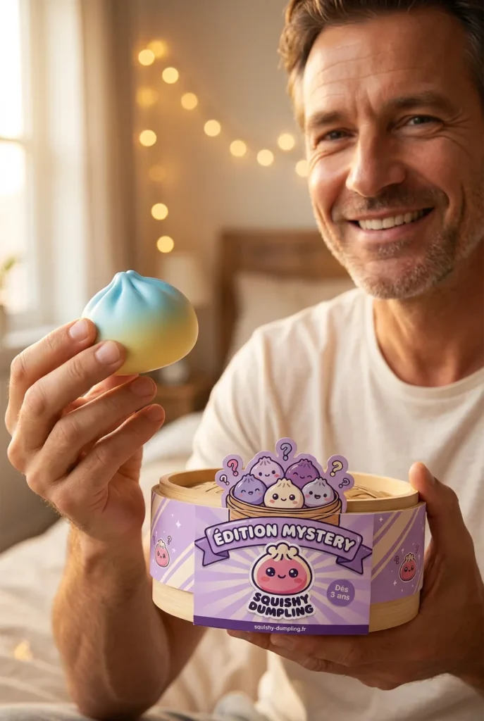 Mystery Dumpling Squishy Blind Box – Set of 12 with its box