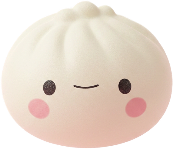 Mystery Dumpling Squishy Blind Box – Set of 12 being squeezed, soft slow-rise foam