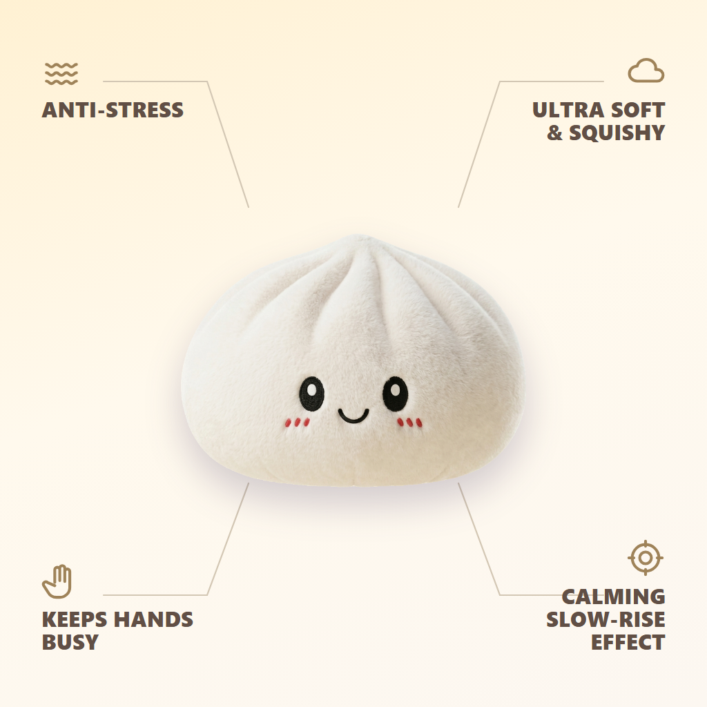 Big Dumpling Squishy Pillow — its benefits