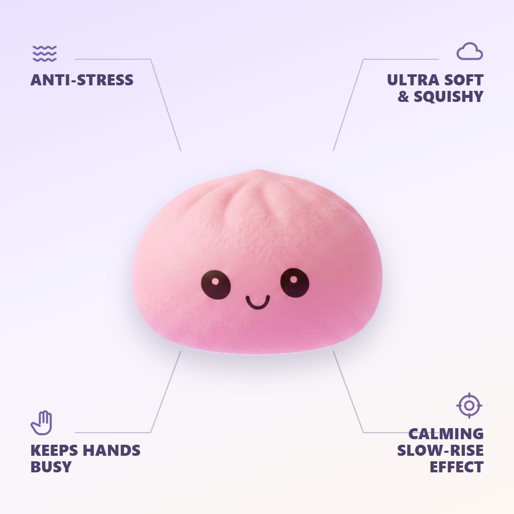 Mini Mystery Dumplings Squishy — its benefits