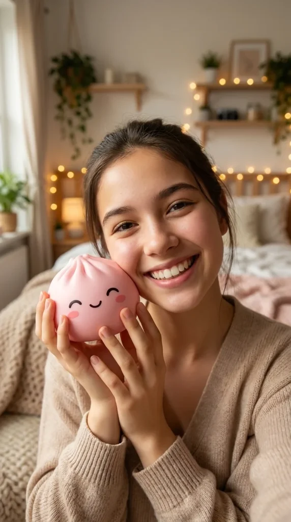 Mini Mystery Dumplings Squishy in everyday life