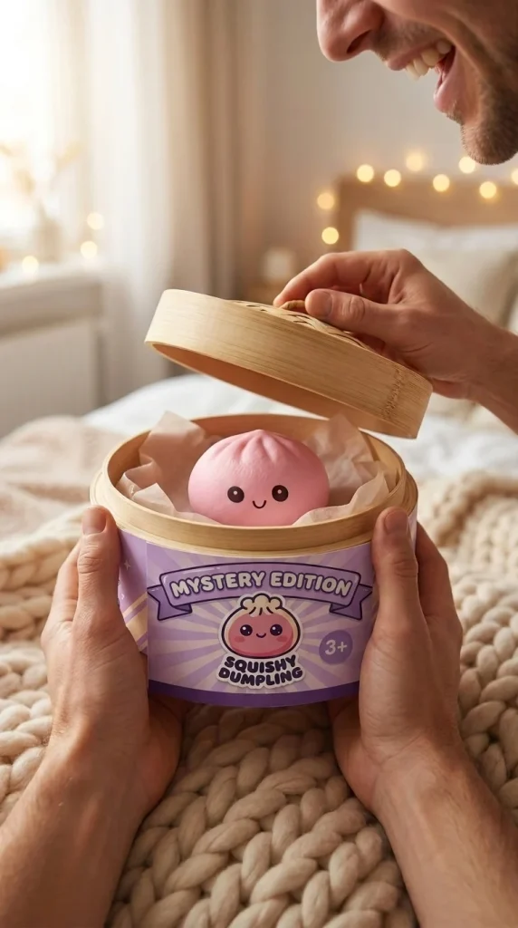Mini Mystery Dumplings Squishy unboxing moment
