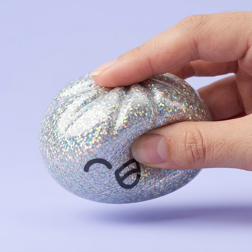 Rare Dumpling Squishy Mystery Box — slow-rise effect, the foam springs back slowly