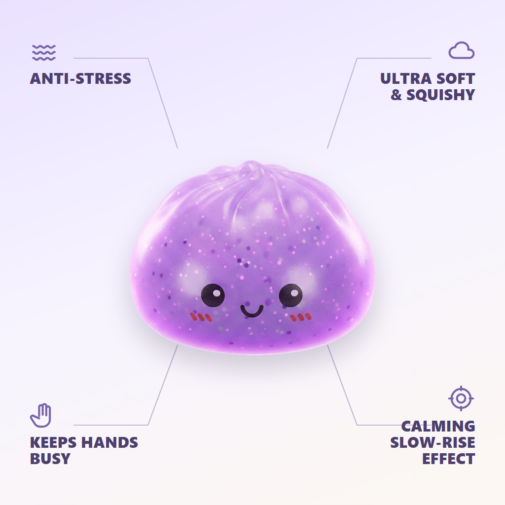 Mystery Glow in the Dark Dumpling Squishy — its benefits