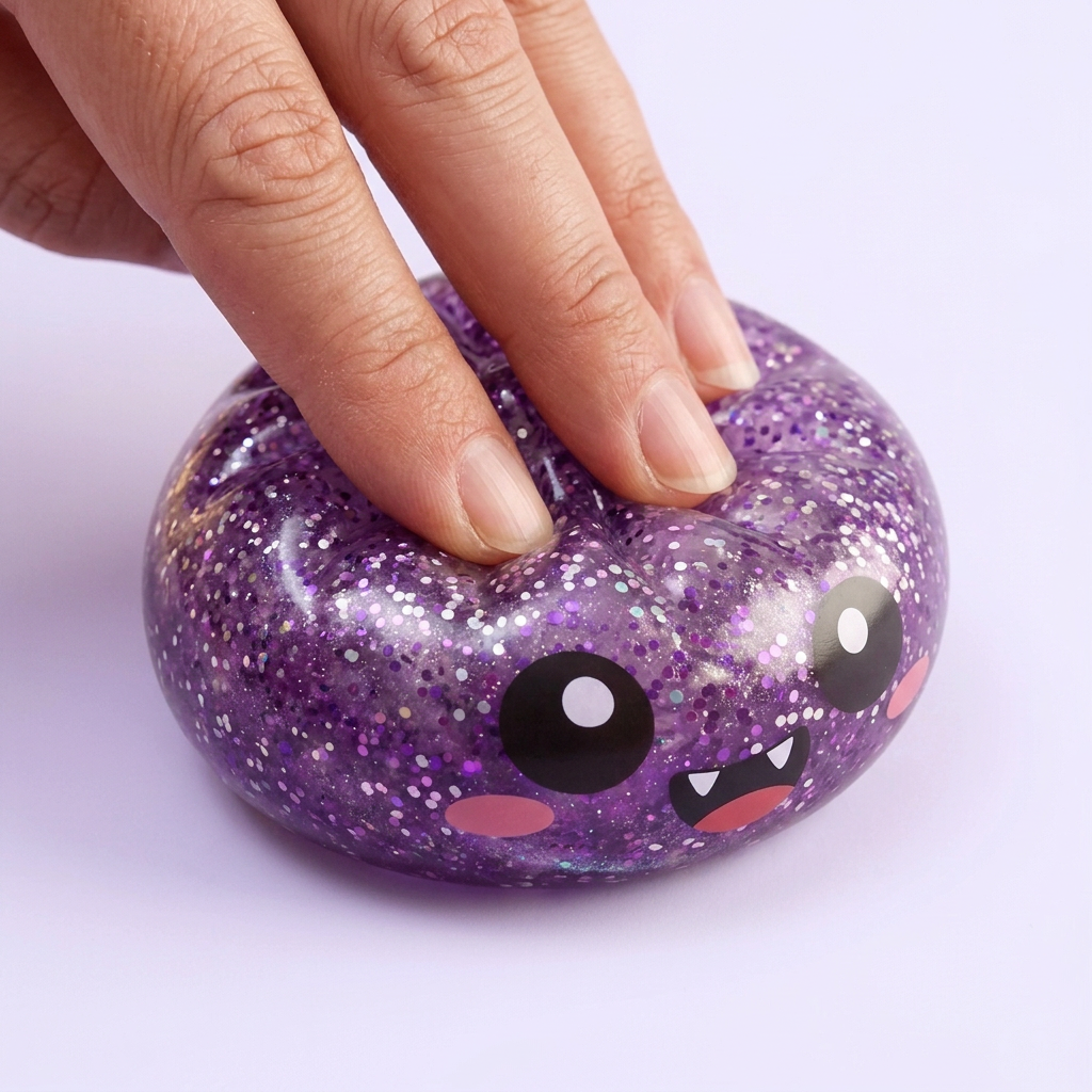 Squishy Dumpling Mystery Halloween Box — slow-rise effect, the foam springs back slowly
