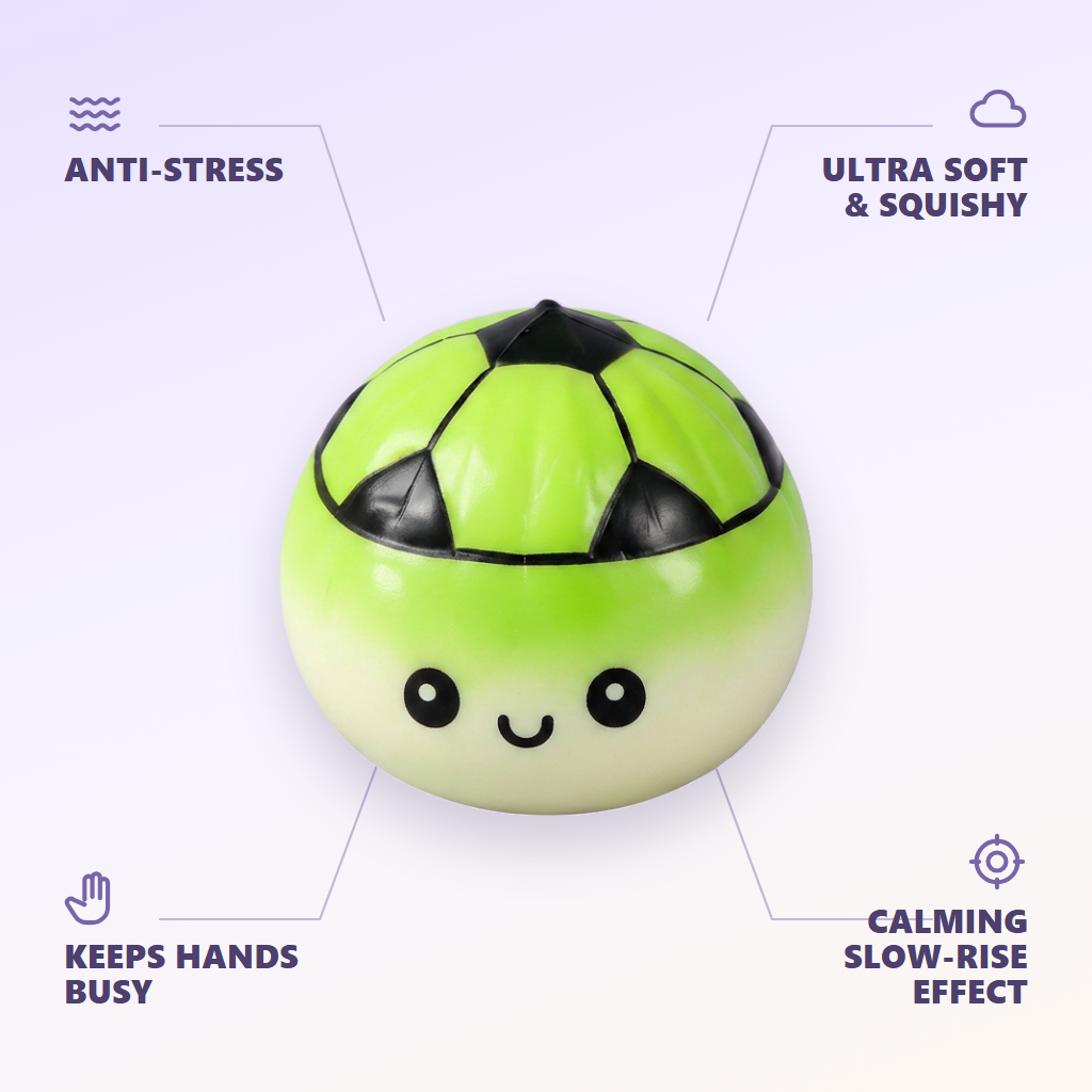 Football Mystery Dumpling Squishy — its benefits