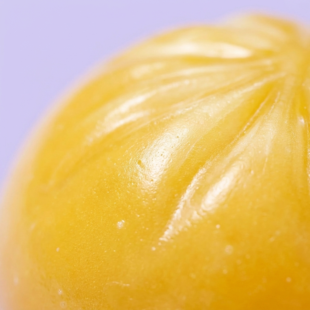 Mystery Dumpling Squishy – Sunglasses Surprise — close-up of the texture