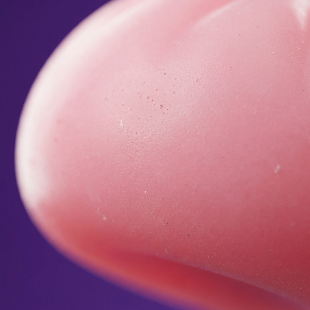 Pink Dumpling Squishy Night Light — close-up of the texture