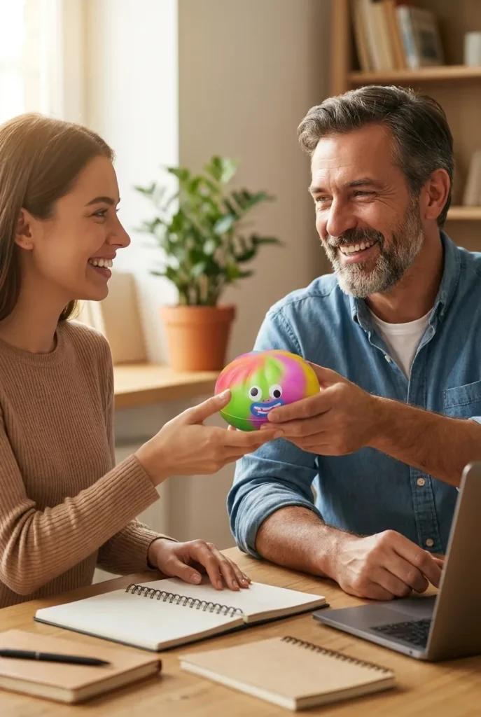 Rainbow Mystery Dumplings Squishy as a gift idea