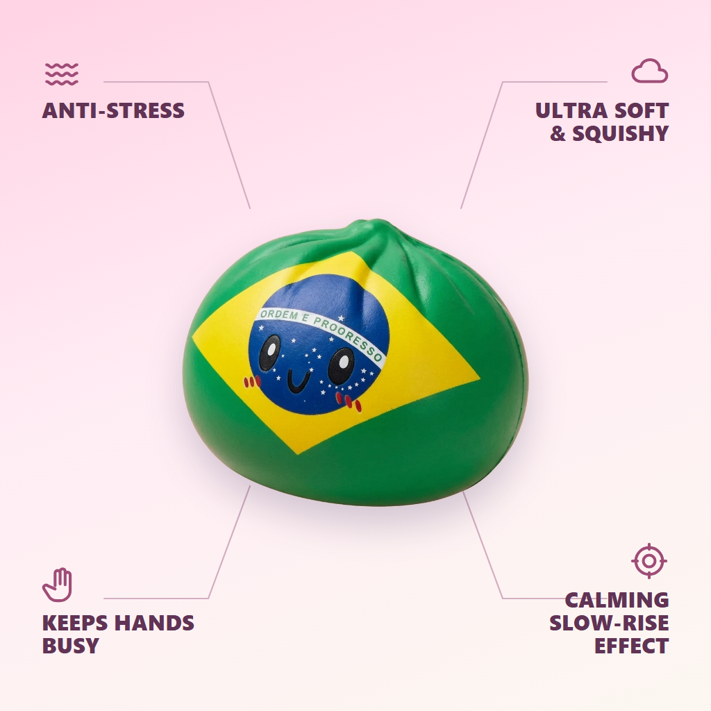Brazil Flag Dumpling Squishy — its benefits