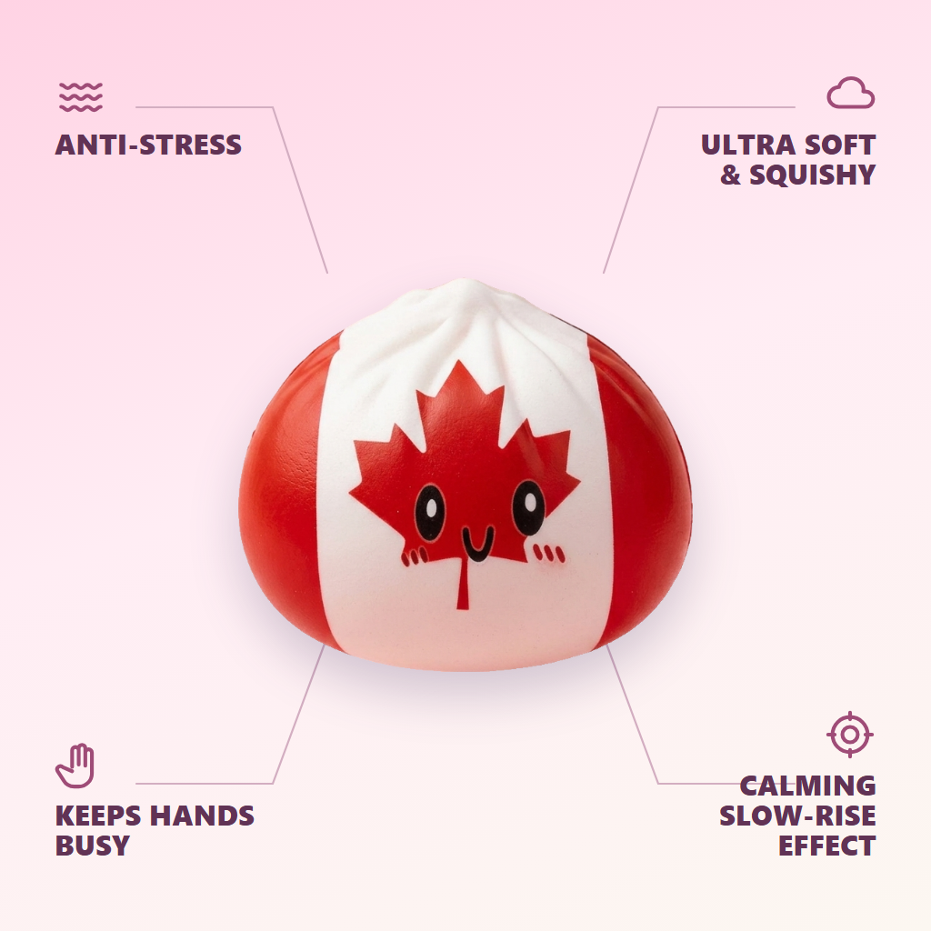 Canada Flag Squishy Dumpling — its benefits