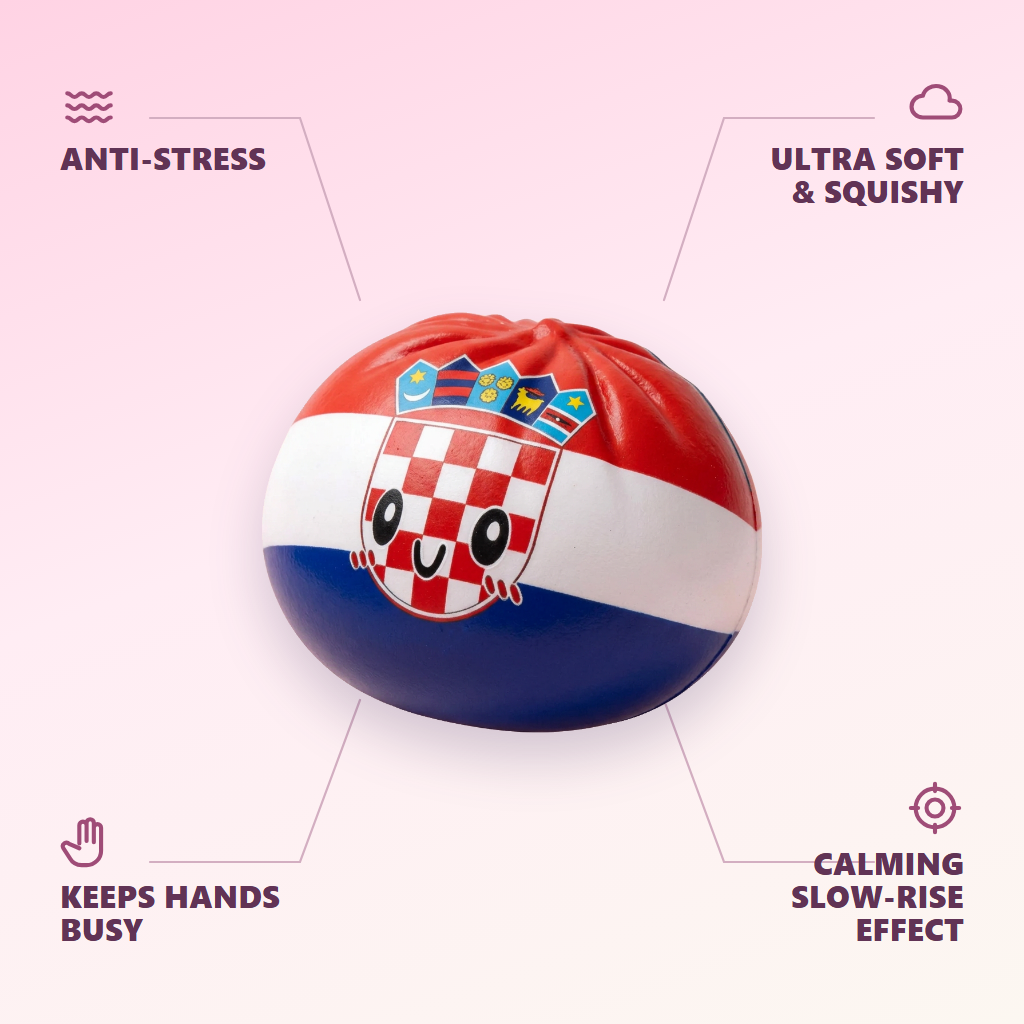 Croatia Flag Dumpling Squishy — its benefits