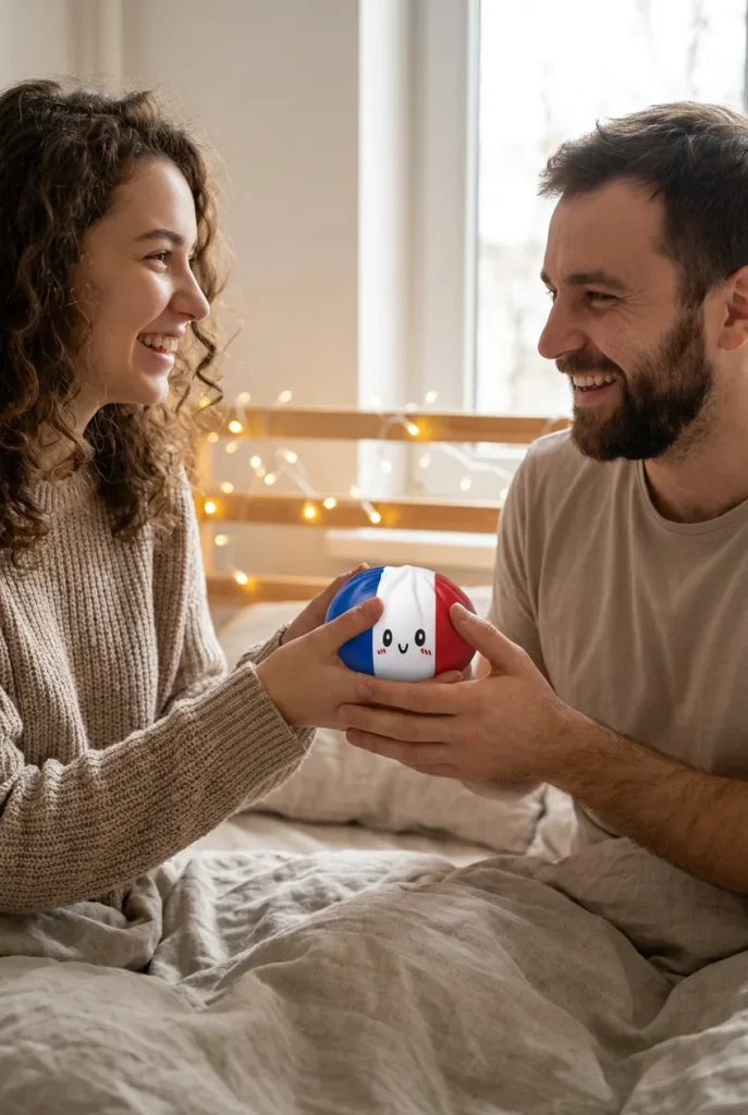 France Flag Dumpling Squishy as a gift idea