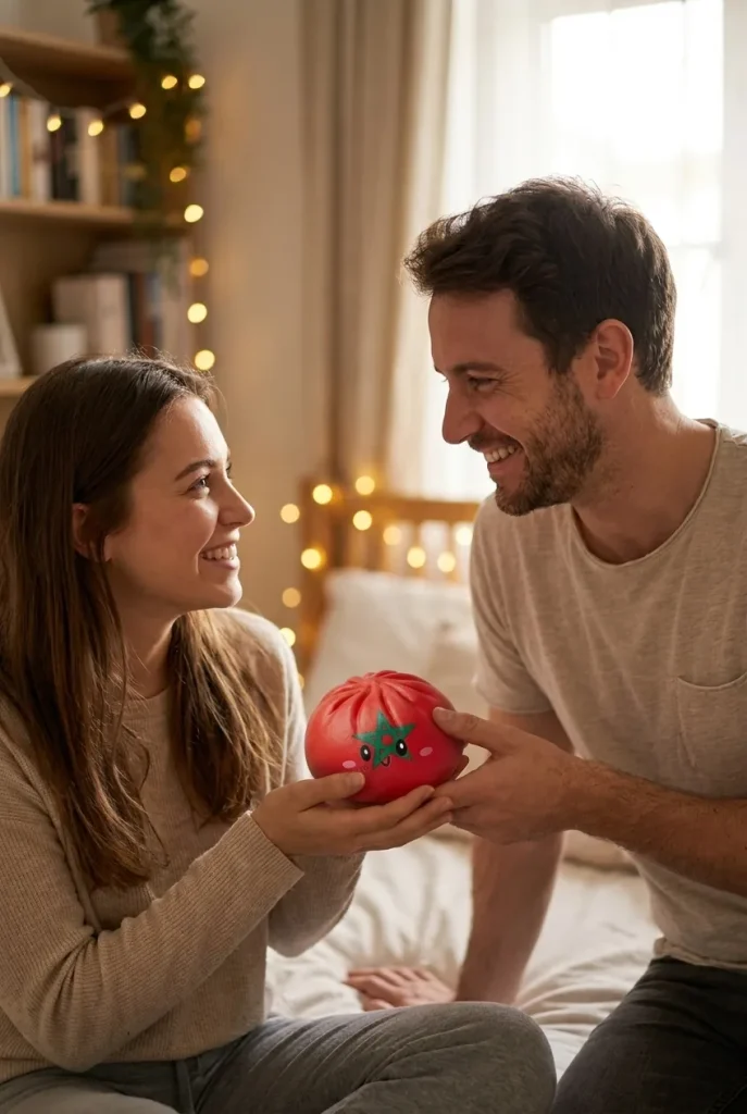 Morocco Flag Dumpling Squishy as a gift idea