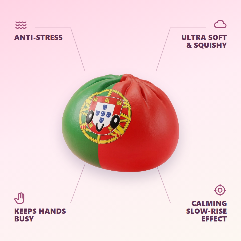 Portugal Flag Squishy Dumpling — its benefits