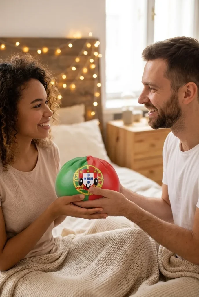 Portugal Flag Squishy Dumpling as a gift idea