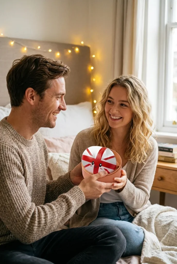 UK Flag Dumpling Squishy Toy as a gift idea