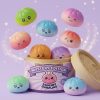 Viral Mystery Dumpling Squishy being squeezed, soft slow-rise foam