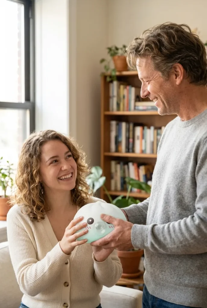 Giant Dumpling Squishy Cloud White as a gift idea