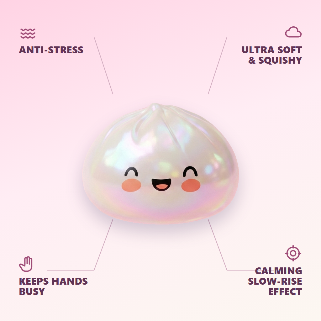 White Cloud Dumpling Squishy — its benefits
