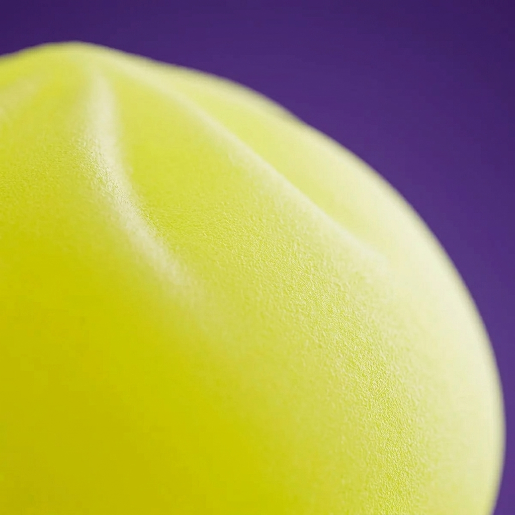 Sunshine Yellow Dumpling Squishy Night Light — close-up of the texture