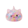 Pastel Unicorn Bubble Dumpling Squishy being squeezed, soft slow-rise foam