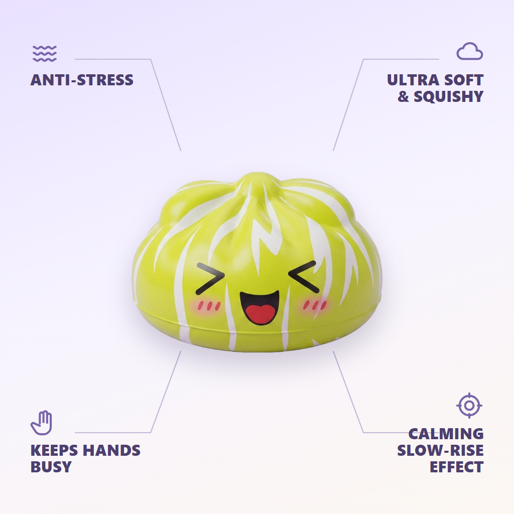 Squishy Dumpling Mystery Happy Faces — its benefits