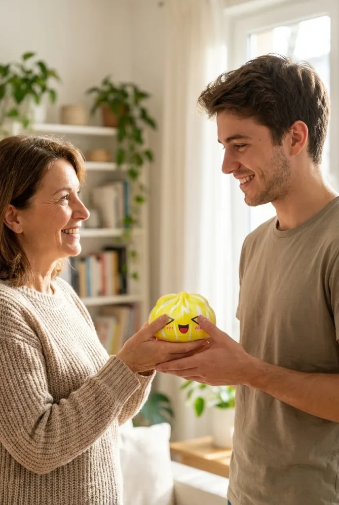 Squishy Dumpling Mystery Happy Faces as a gift idea