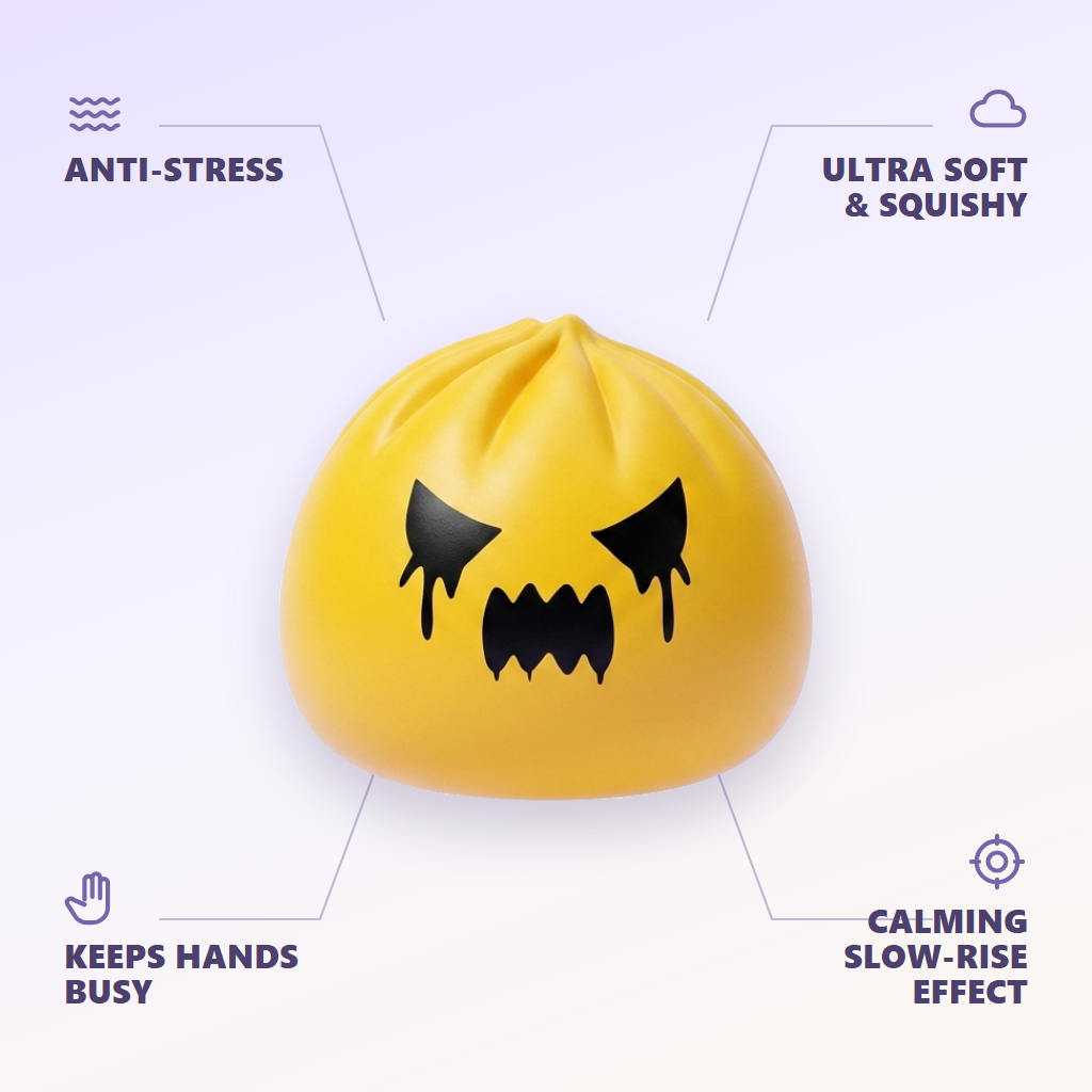 Ghost Mystery Dumpling Squishy — its benefits