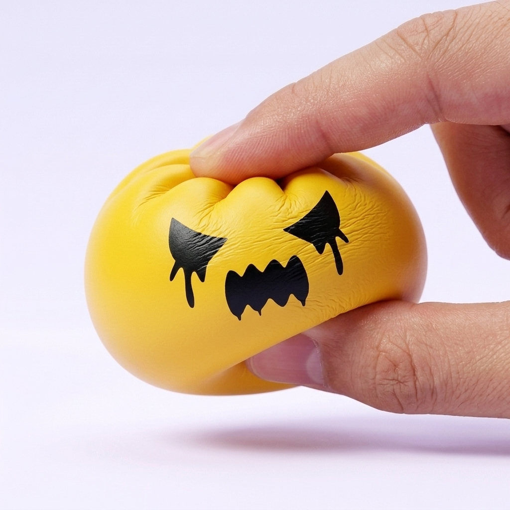 Ghost Mystery Dumpling Squishy — slow-rise effect, the foam springs back slowly