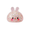 Bunny Bubble Dumpling Squishy being squeezed, soft slow-rise foam