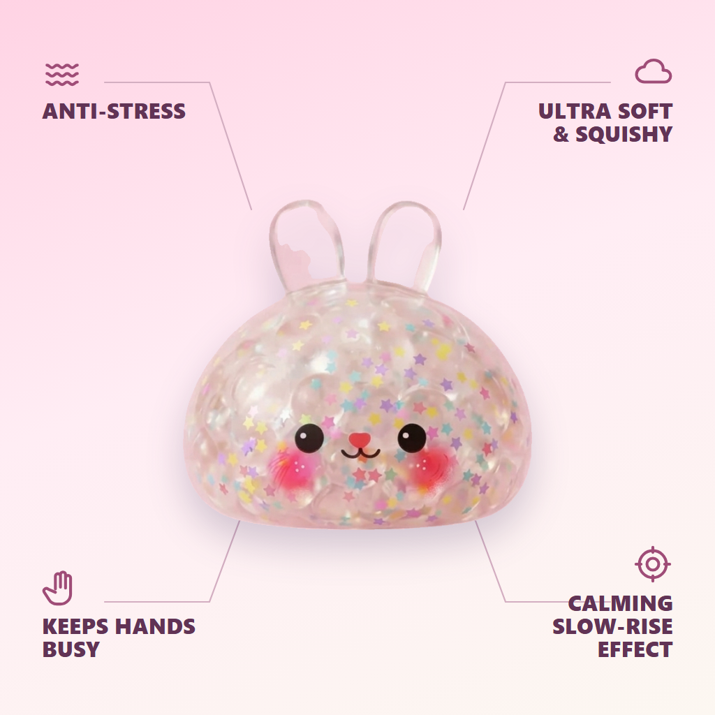 Bunny Bubble Dumpling Squishy — its benefits
