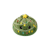 Twinkly Christmas Tree Dumpling Squishy being squeezed, soft slow-rise foam