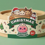 Squishy Dumpling Christmas Edition gift box