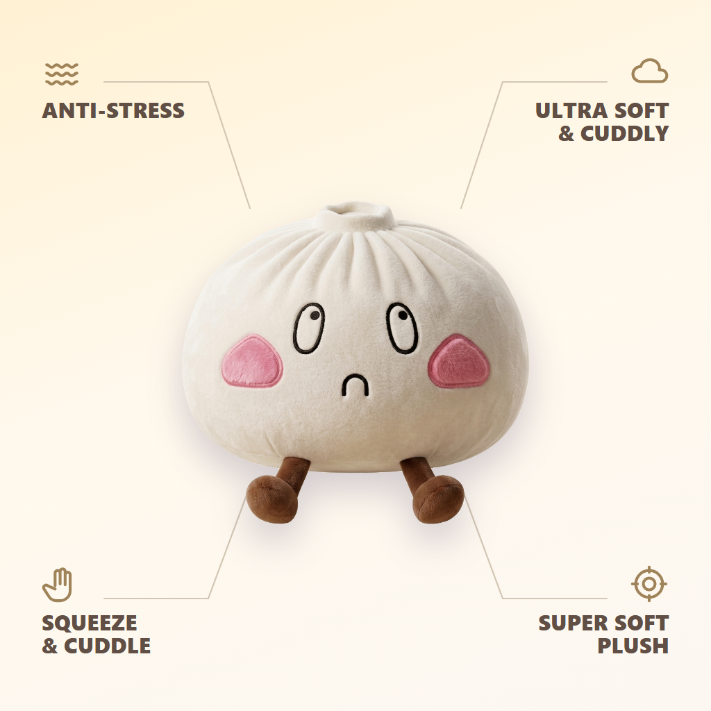 Giant Sad Face Dumpling Squishy — its benefits