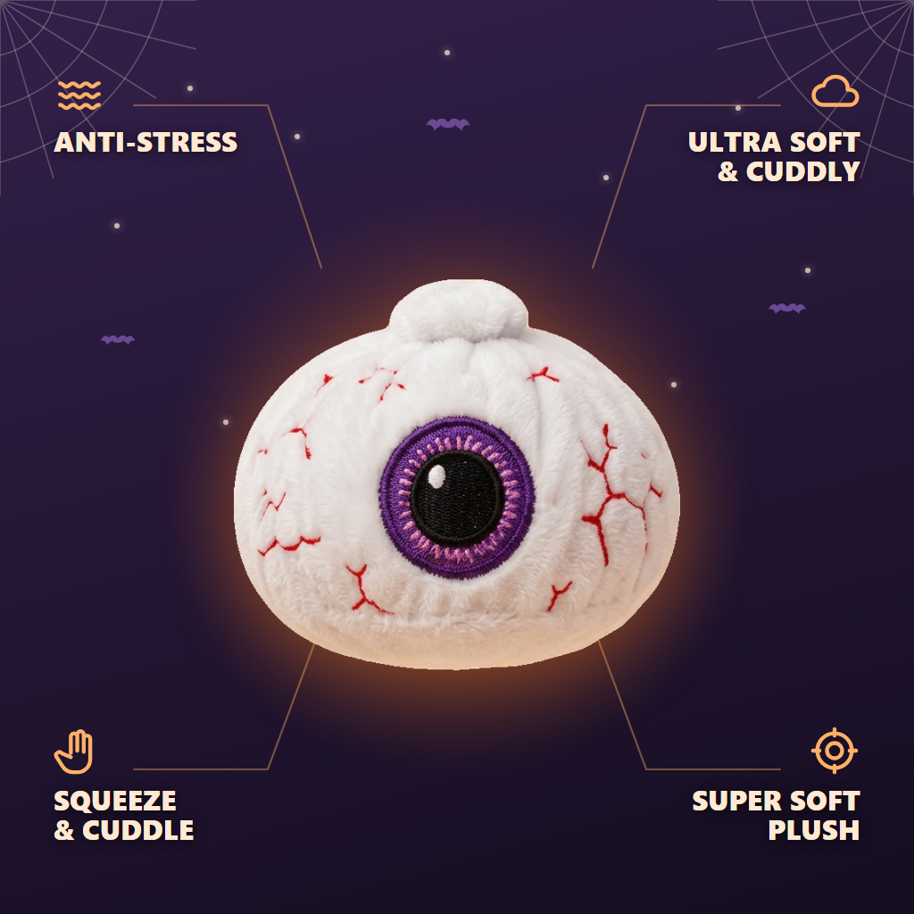 Halloween Eyeball Dumpling Squishy — its benefits