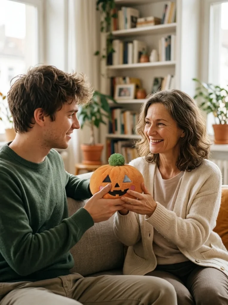 Pumpkin Halloween Dumpling Squishy as a gift idea